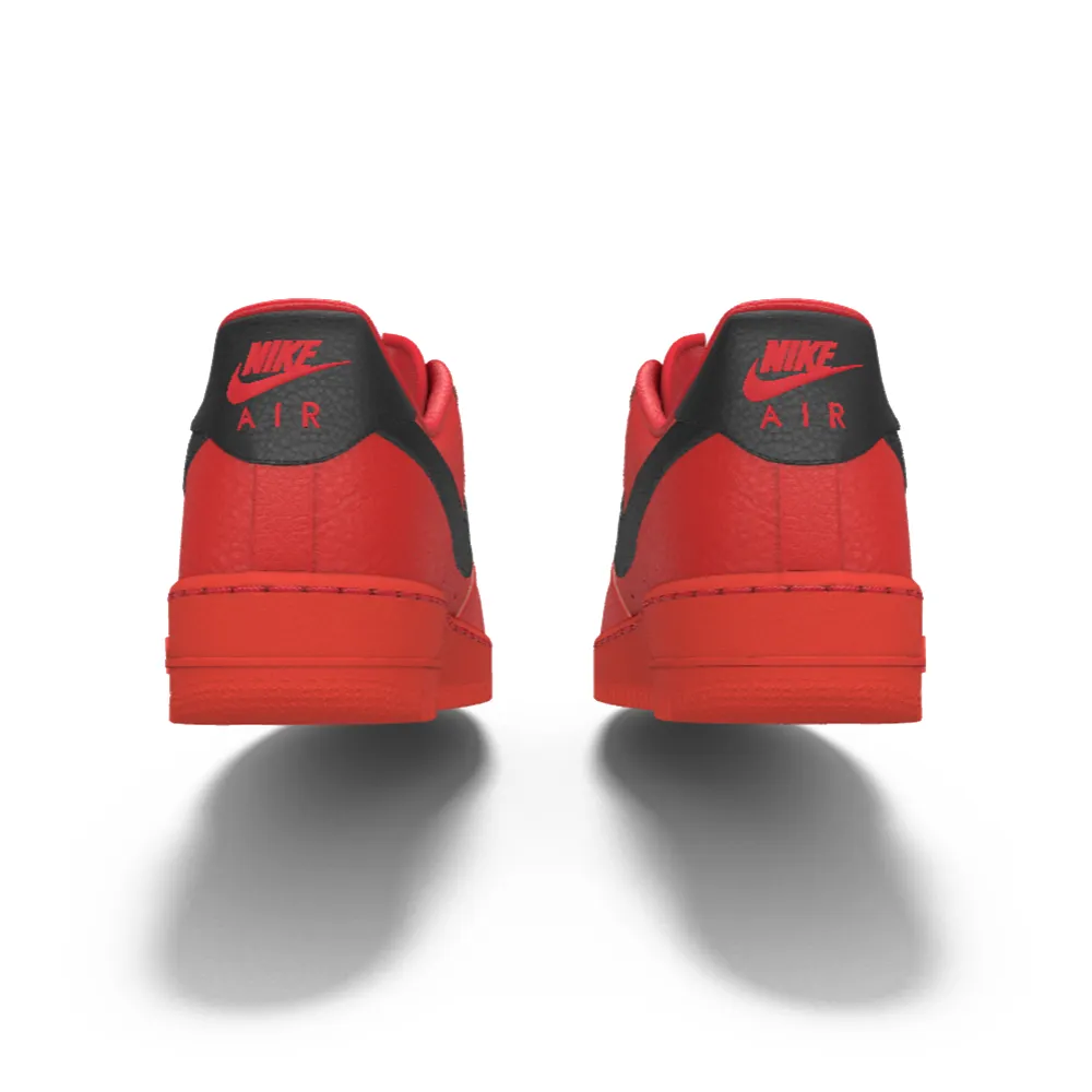 Asics Shoe Sale $195 NIB NEW Mens NIKE Air Force 1 Low University Red & Black Custom Leather BB Shoes