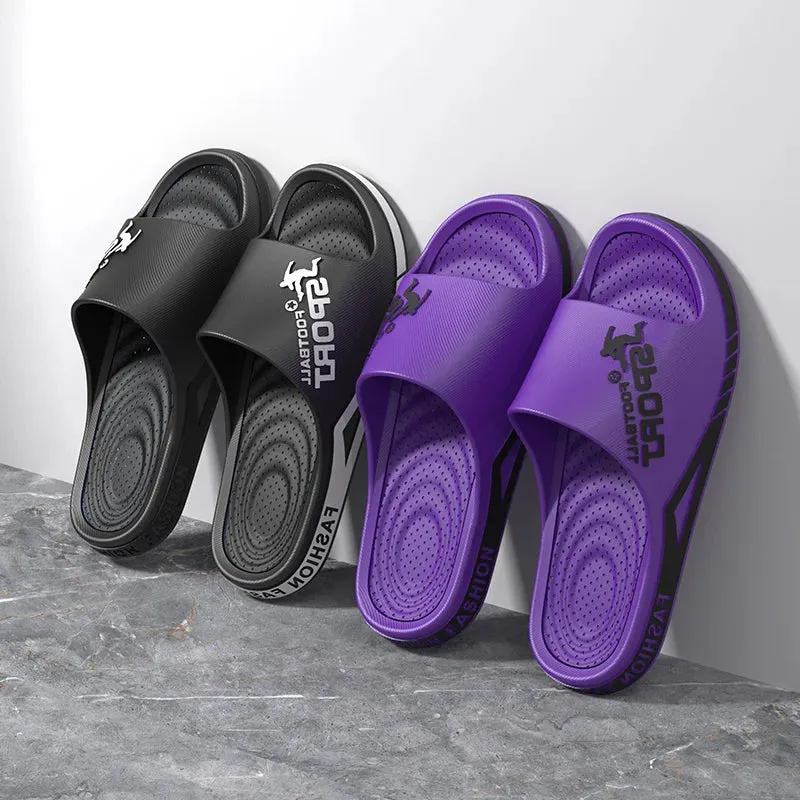 Granny Slippers 2024 New Men's Slippers Summer EVA Soft Slippers for Male Outdoor Thicken Anti-slip Beach Sandals Bathroom Home Fashion Sandals