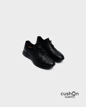 Man With Sneakers cushOn Men's Edmon Lace-up Sneakers
