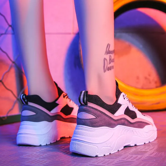 Skater Sneakers 2019 New Chunky Sneakers For Women