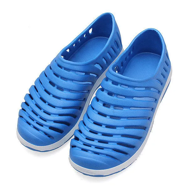 Garden Flat With Shoes Fashion Summer Mens Lightweight Hollow Slip On Breathable Bathroom Mules Clogs Sandal Slippers Tonka Slippers