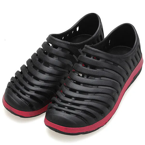 Slides & Sandals Garden Flat With Shoes Fashion Summer Mens Lightweight Hollow Slip On Breathable Bathroom Mules Clogs Sandal Slippers