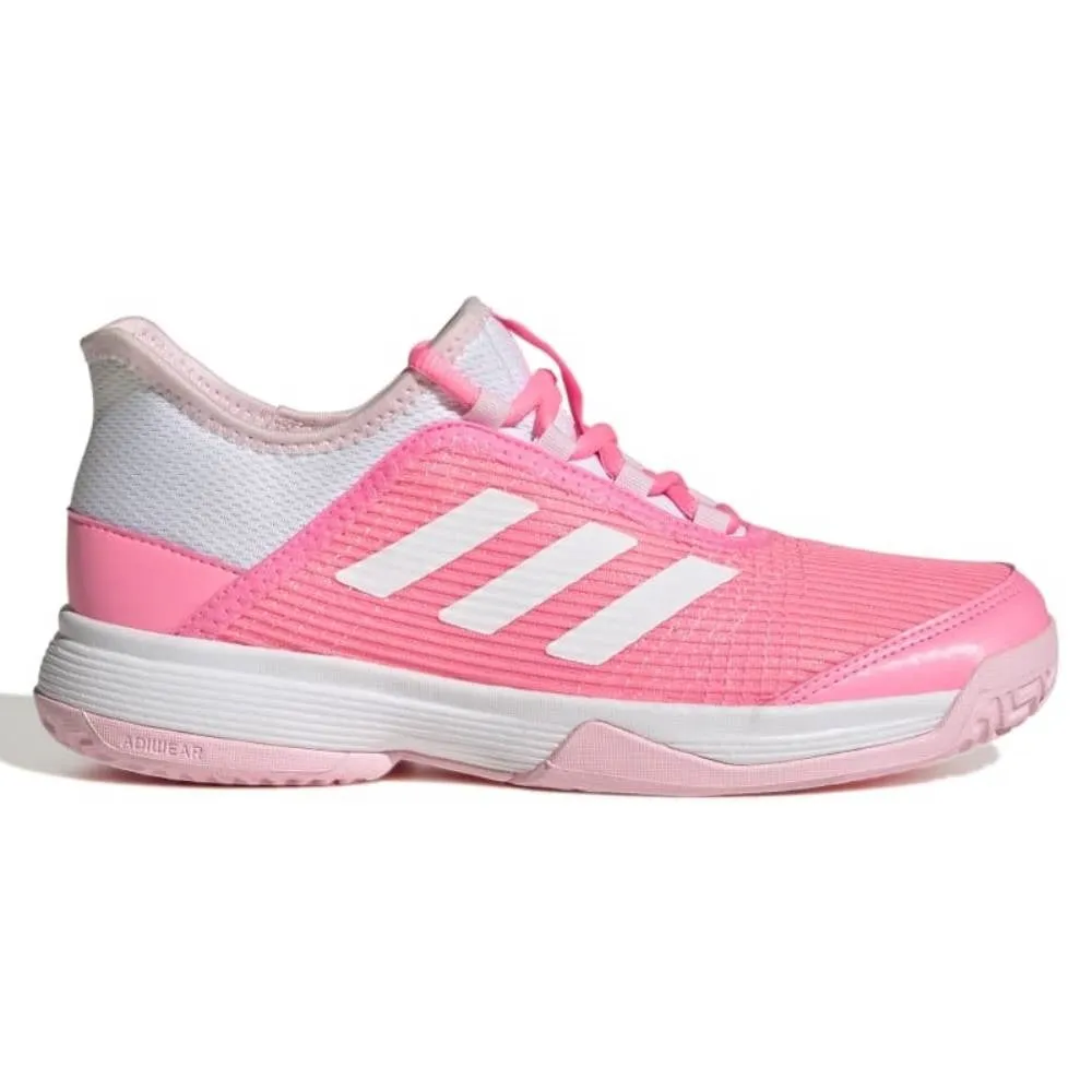 Adidas Sl Shoes adidas adizero Club Junior Tennis Shoe (Beam Pink/Cloud White)