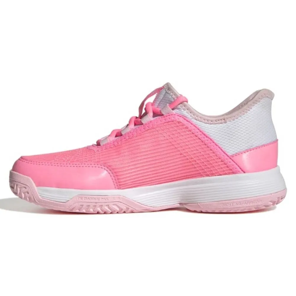 adidas adizero Club Junior Tennis Shoe (Beam Pink/Cloud White) Adidas Kamanda Shoes