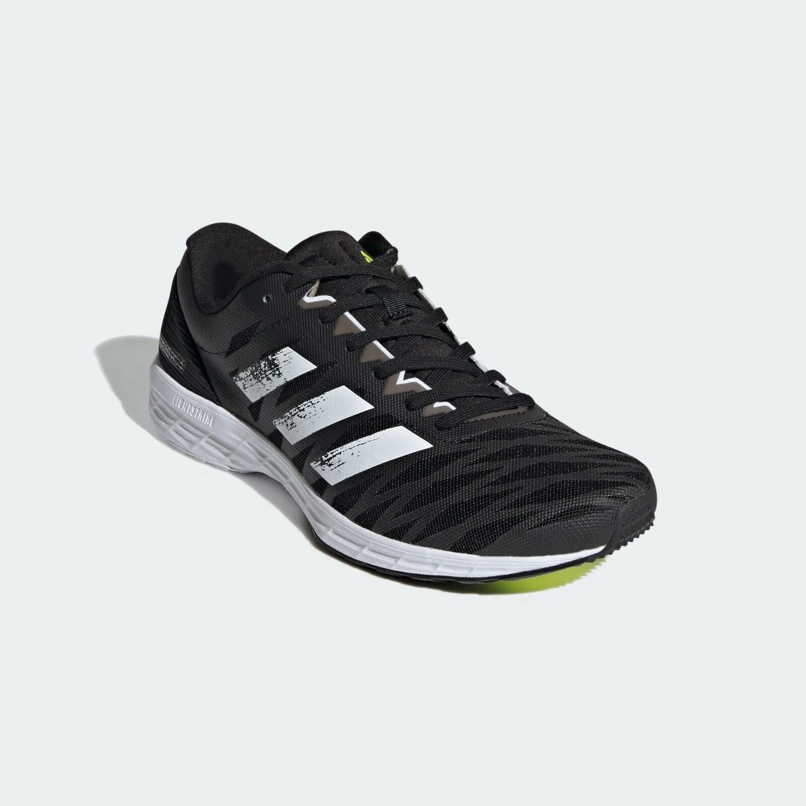 Street Soccer Shoes Adidas adidas Adizero RC 3 Mens Running Shoes - Black
