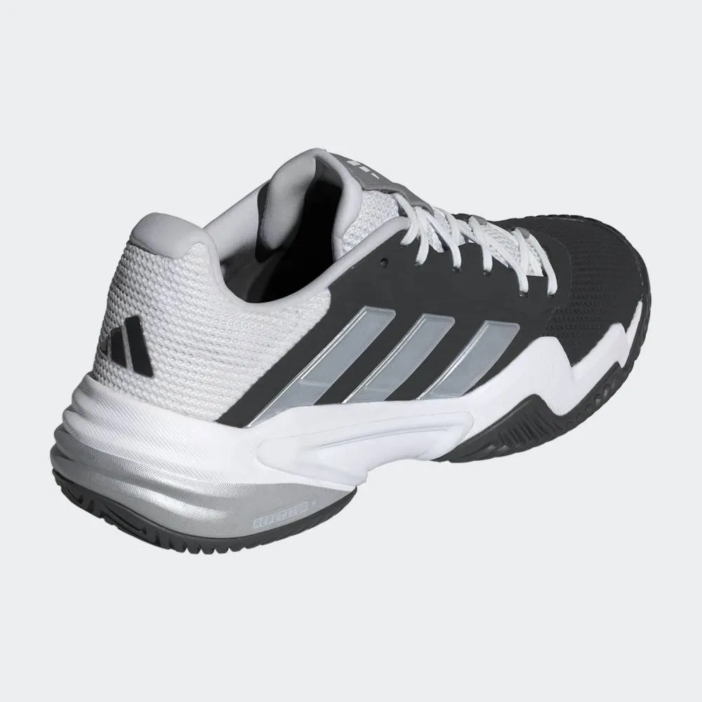 adidas Barricade 13 Men's Tennis Shoe (Black) Adidas Taekwondo Mei Shoes