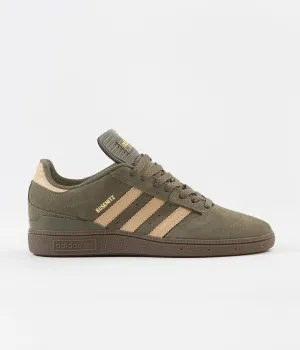 Adidas Shoes With Lace Adidas Busenitz Shoes - Raw Khaki / Glow Orange / White
