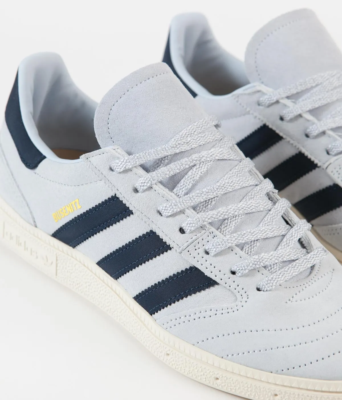 Adidas Campus 00s Shoes Off White Adidas Busenitz Vintage Shoes - Halo Blue / Crew Navy / Chalk White