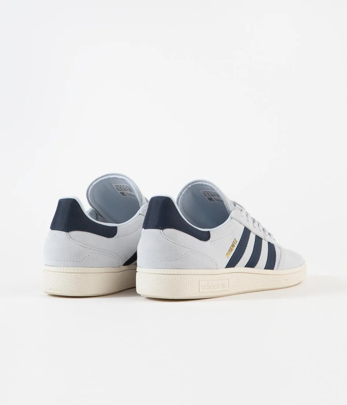Adidas Busenitz Vintage Shoes - Halo Blue / Crew Navy / Chalk White Adidas Shoes With Heels