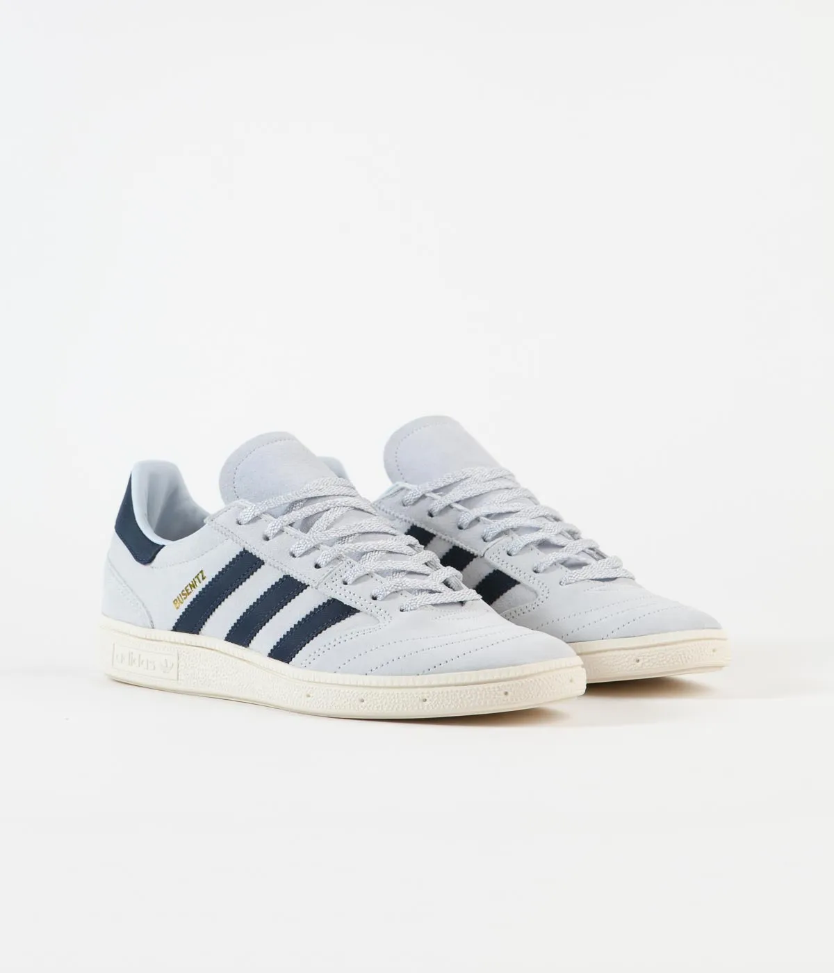 Adidas High Heel Tennis Shoes Adidas Busenitz Vintage Shoes - Halo Blue / Crew Navy / Chalk White