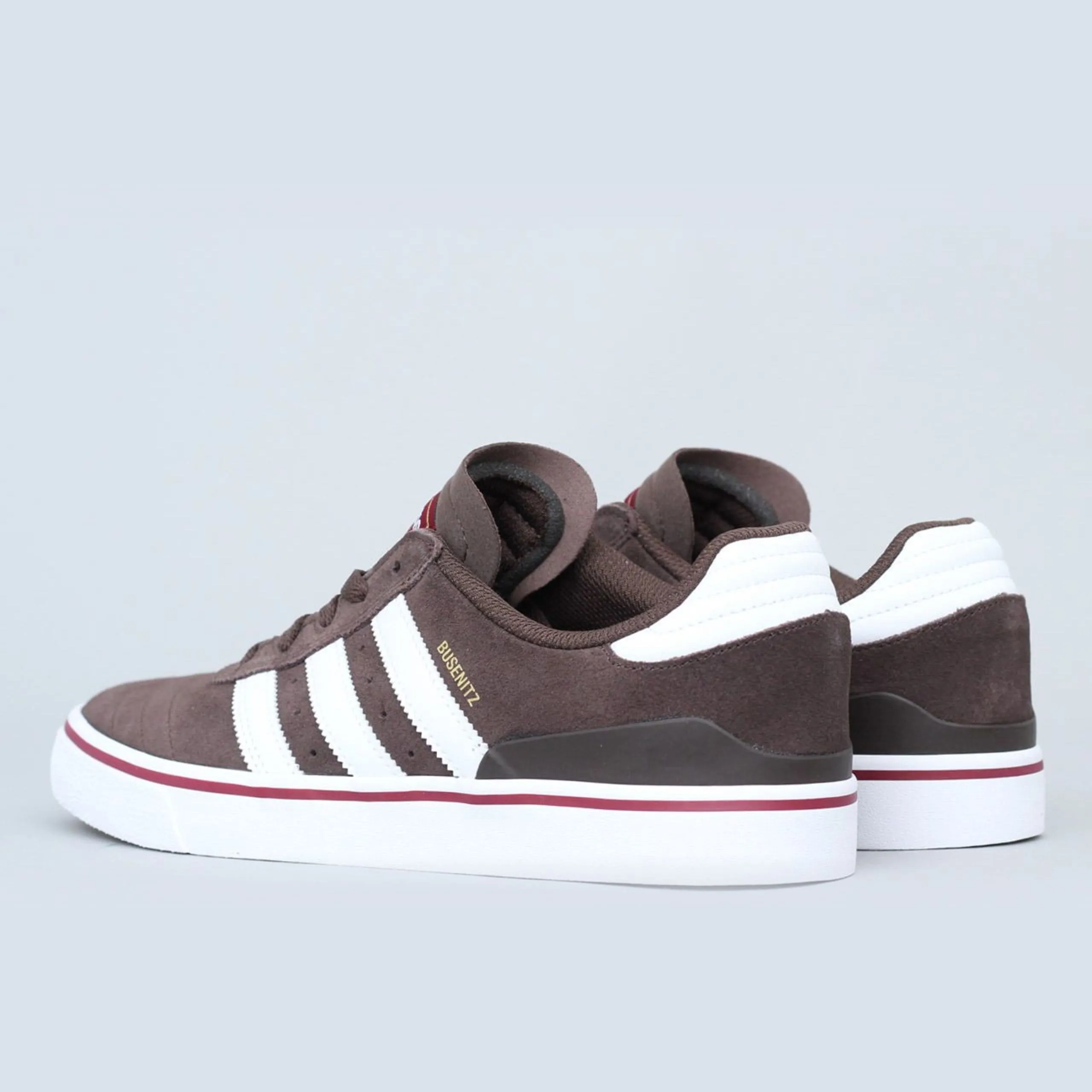 Adidas Running Bounce Shoes adidas Busenitz Vulc Advance Shoes Brown / Footwear White / Collegiate Burgundy
