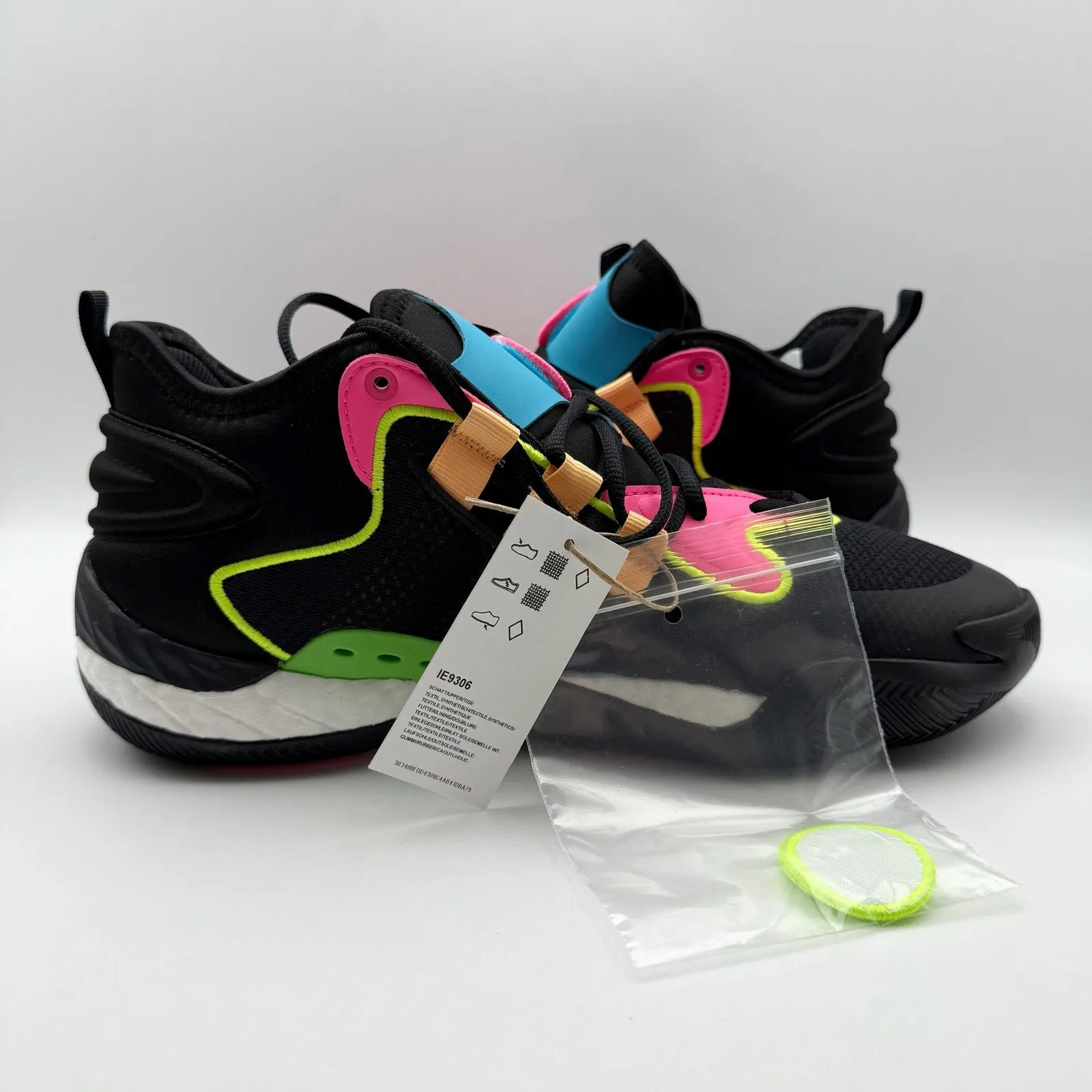 Adidas BYW Select Basketball Shoes Mens 10 Womens 11 Black Orange Athletic NIB Skull Adidas Shoes