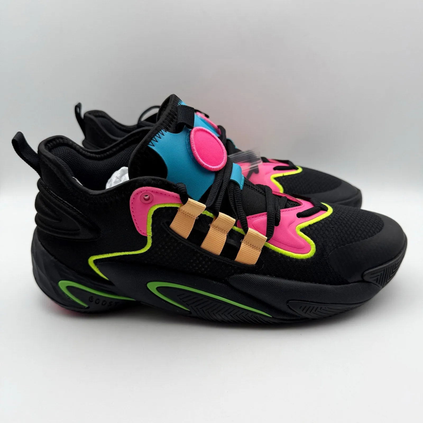 Adidas BYW Select Basketball Shoes Mens 10 Womens 11 Black Orange Athletic NIB Adidas Waterproof Golf Shoes