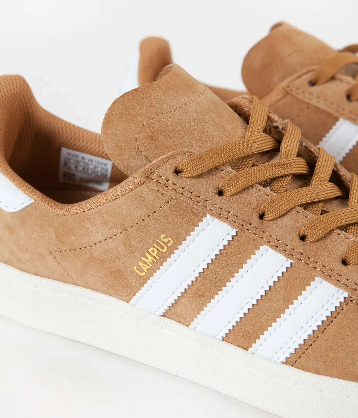 Adidas Campus Adv Shoes - Mesa / White / Chalk White Discounted Adidas Shoes