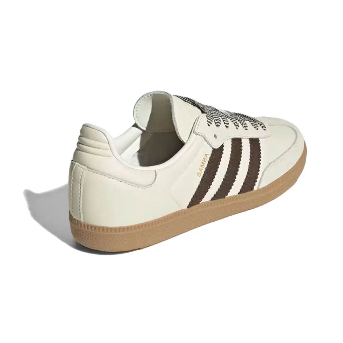 adidas SAMBA OG W Off White / Dark Brown / Gum   JS3181 Adidas Samba Indoor Soccer Shoe