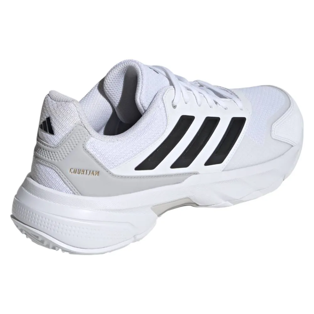 adidas CourtJam Control 3 Men's Tennis Shoe (White) Adidas New Model Shoes