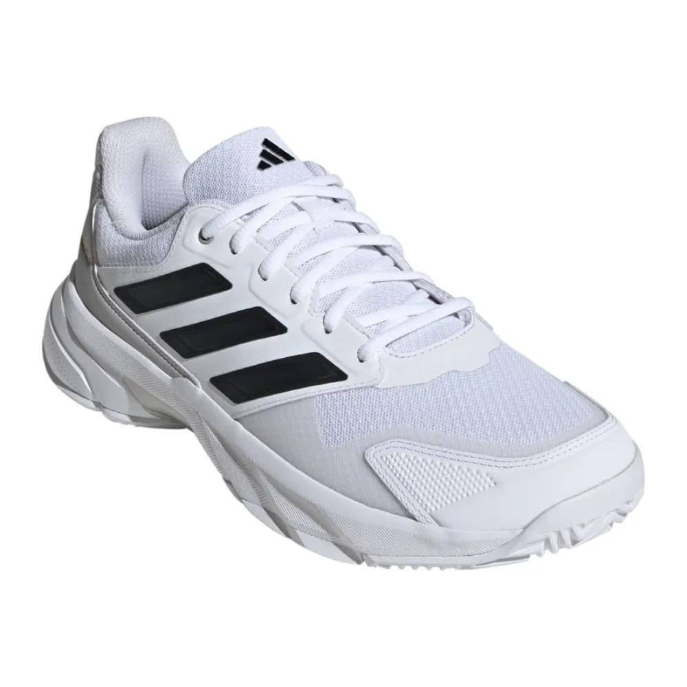 adidas CourtJam Control 3 Men's Tennis Shoe (White) Adidas Shoes X Plr