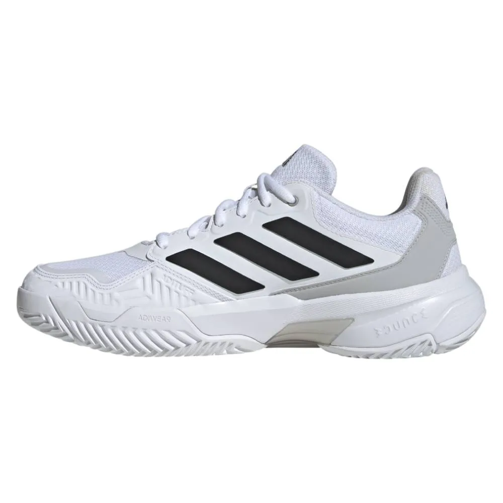 adidas CourtJam Control 3 Men's Tennis Shoe (White) Adidas Tennis Shoes Ubersonic