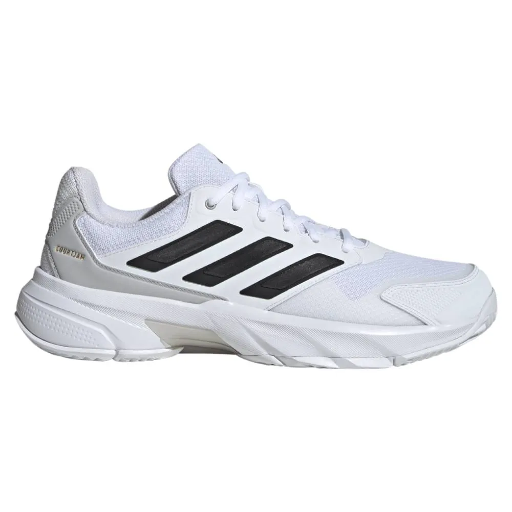 adidas CourtJam Control 3 Men's Tennis Shoe (White) Adidas Olive Green Shoes