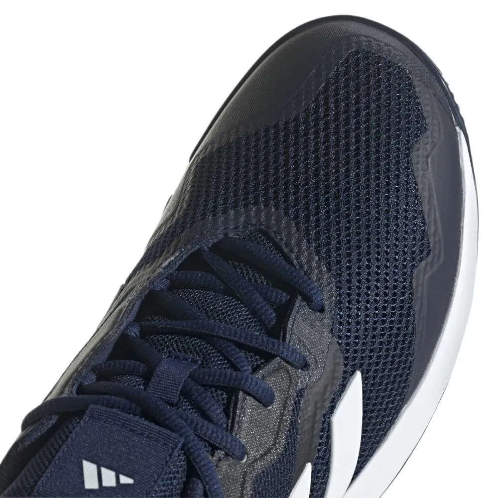 Adidas Olympic Lifting Shoes adidas CourtJam Control Men's Tennis Shoe (Navy/White)