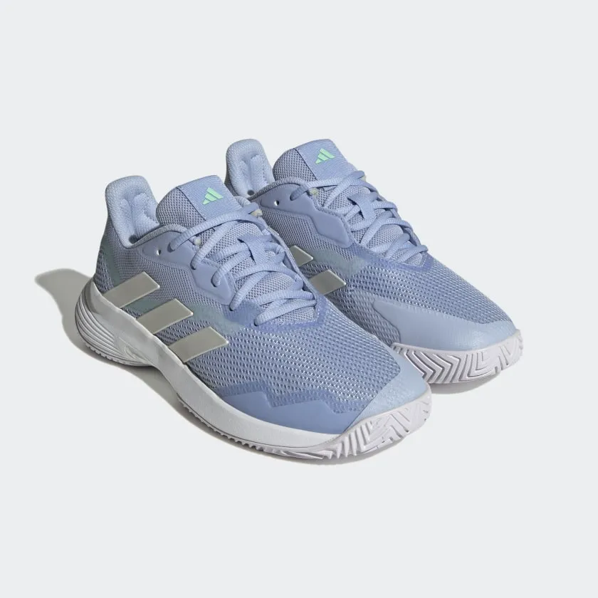 adidas CourtJam Control Tennis Shoes | Blue Dawn | Women's Best Adidas Running Shoe