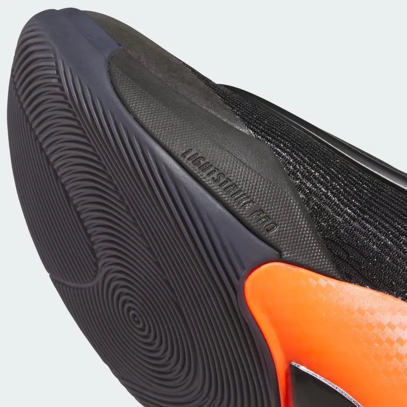 adidas D.O.N. ISSUE #6 SPIDA Basketball Shoes | Aurora Black-Solar Red | Men's Adidas Gazelle Shoes Size 4