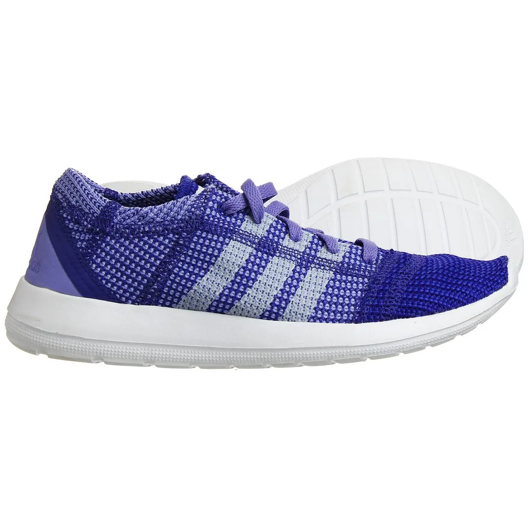 Adidas Running Shoe Adidas Element Refine Tricot Womens Purple Running Trainers