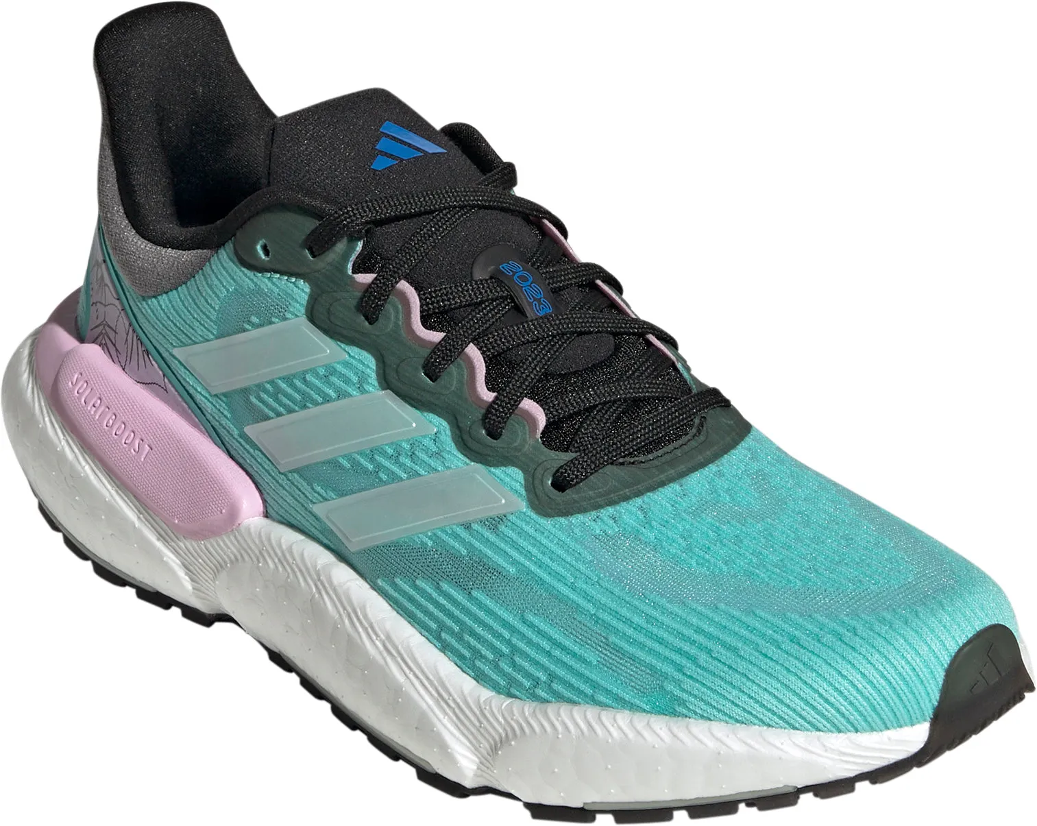 Swift Run 1.0 Shoes Adidas adidas Solar Boost 5 Womens Running Shoes - Blue