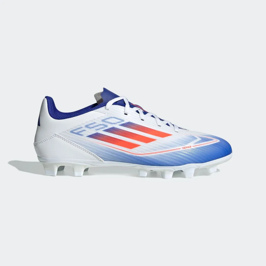 Adidas F50 League FXG Football Boots | White Blue Red Cleats Pakistan Crazy 1 Adidas Shoes