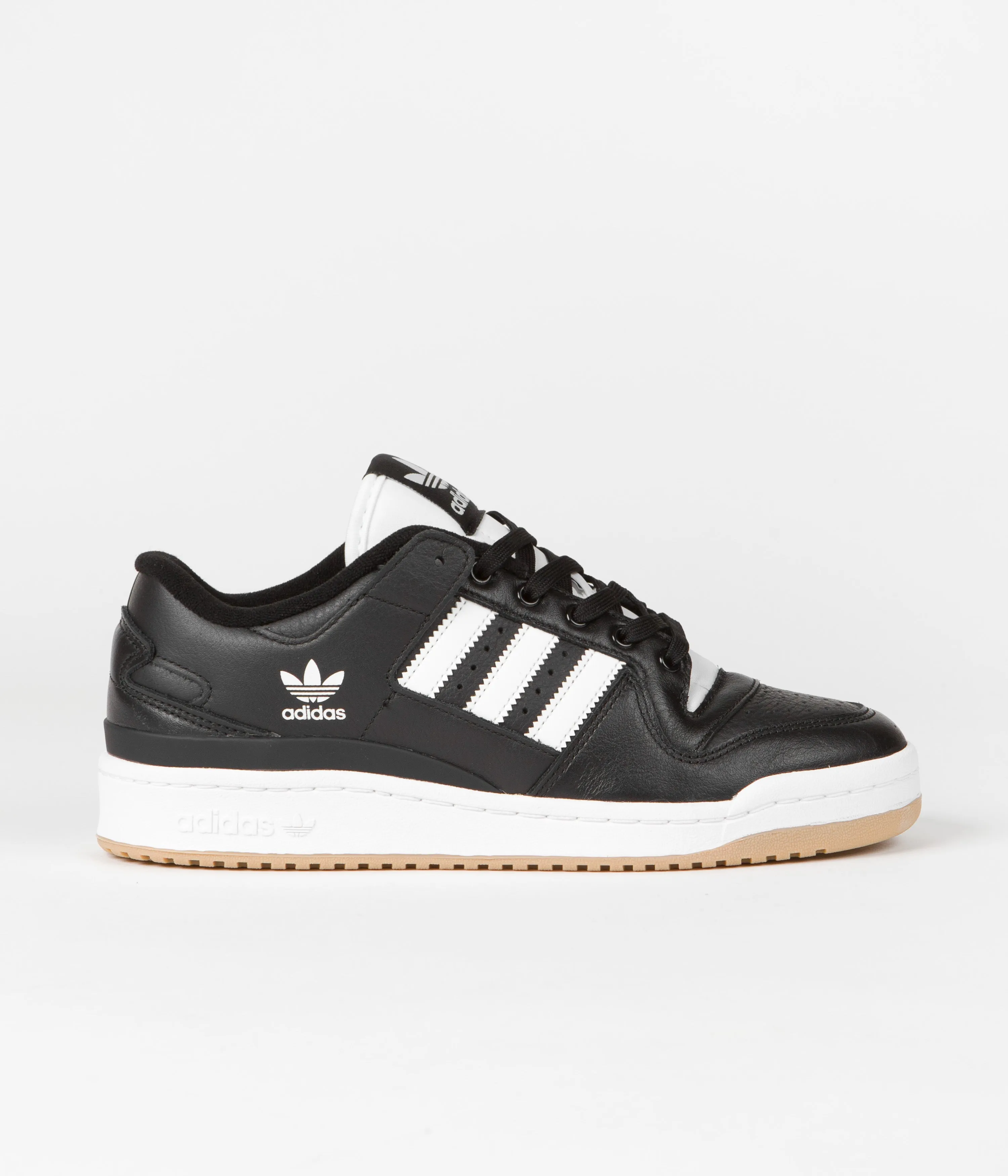 Adidas Forum 84 Low ADV Shoes - Core Black / Chalk White / Chalk White Adidas Boxing Shoes Vintage