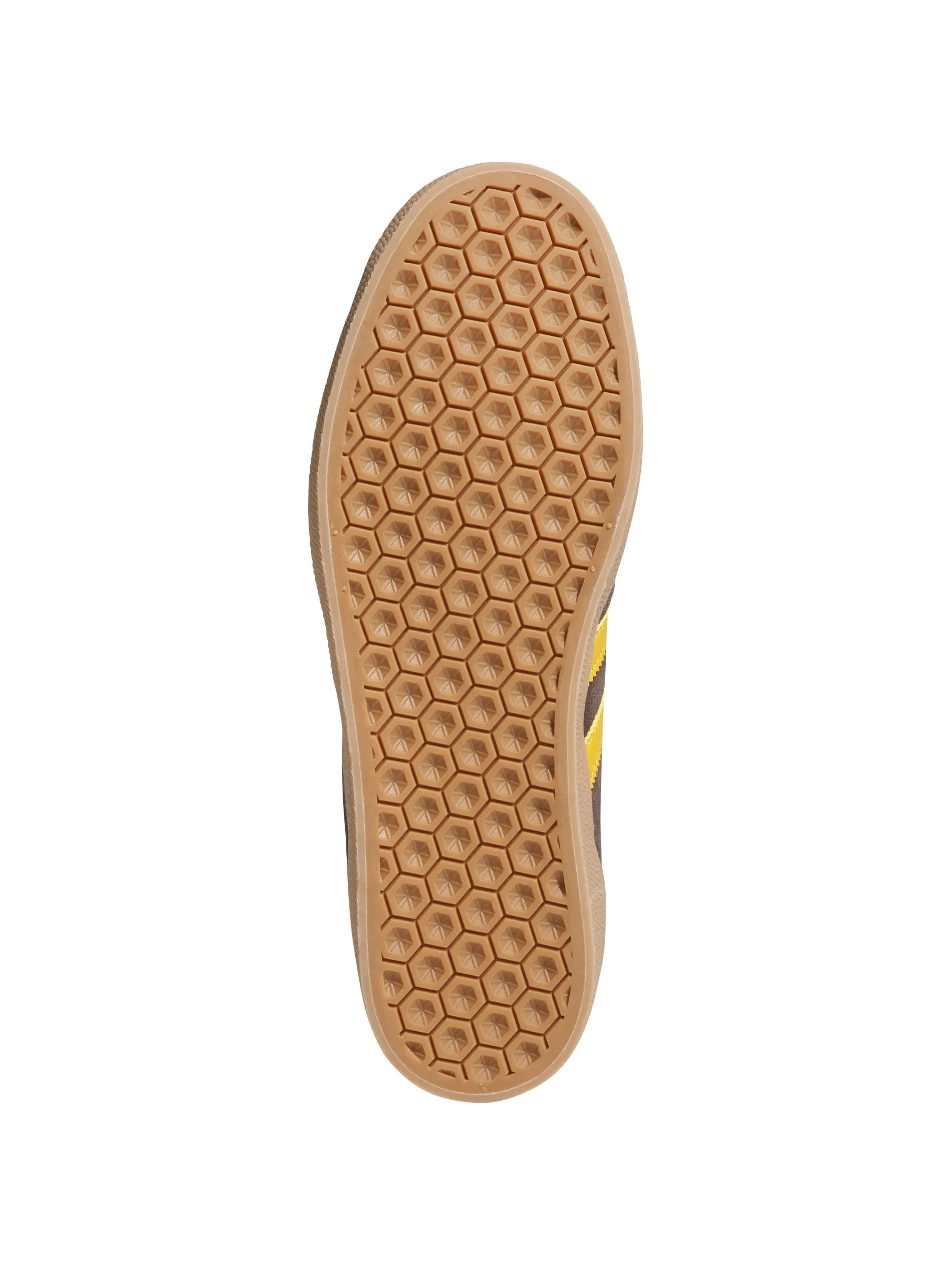 Adidas Tyshawn Jones Shoes Adidas Gazelle ADV - Dark Brown / Preloved Yellow