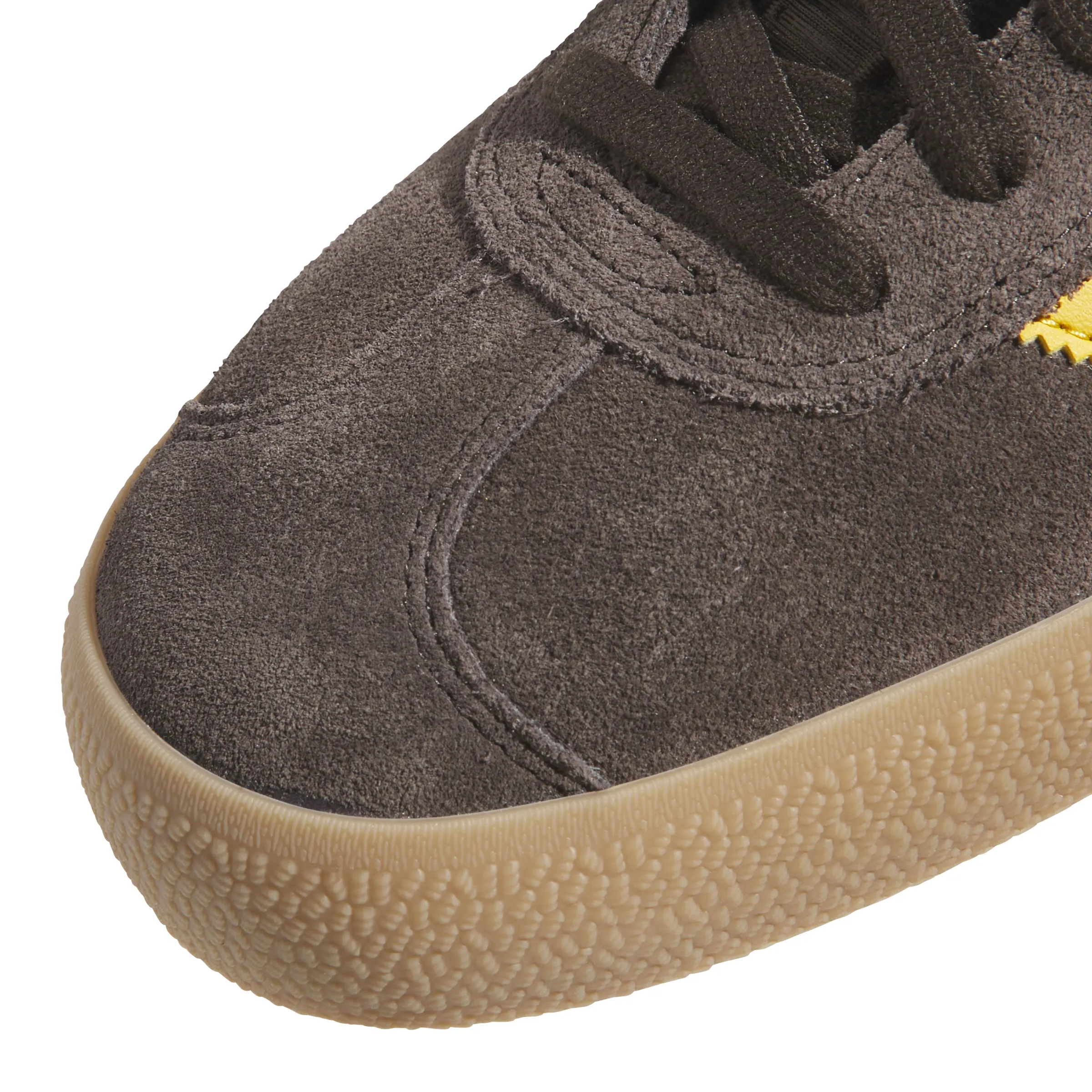 Adidas Floral Shoes Adidas Gazelle ADV - Dark Brown / Preloved Yellow