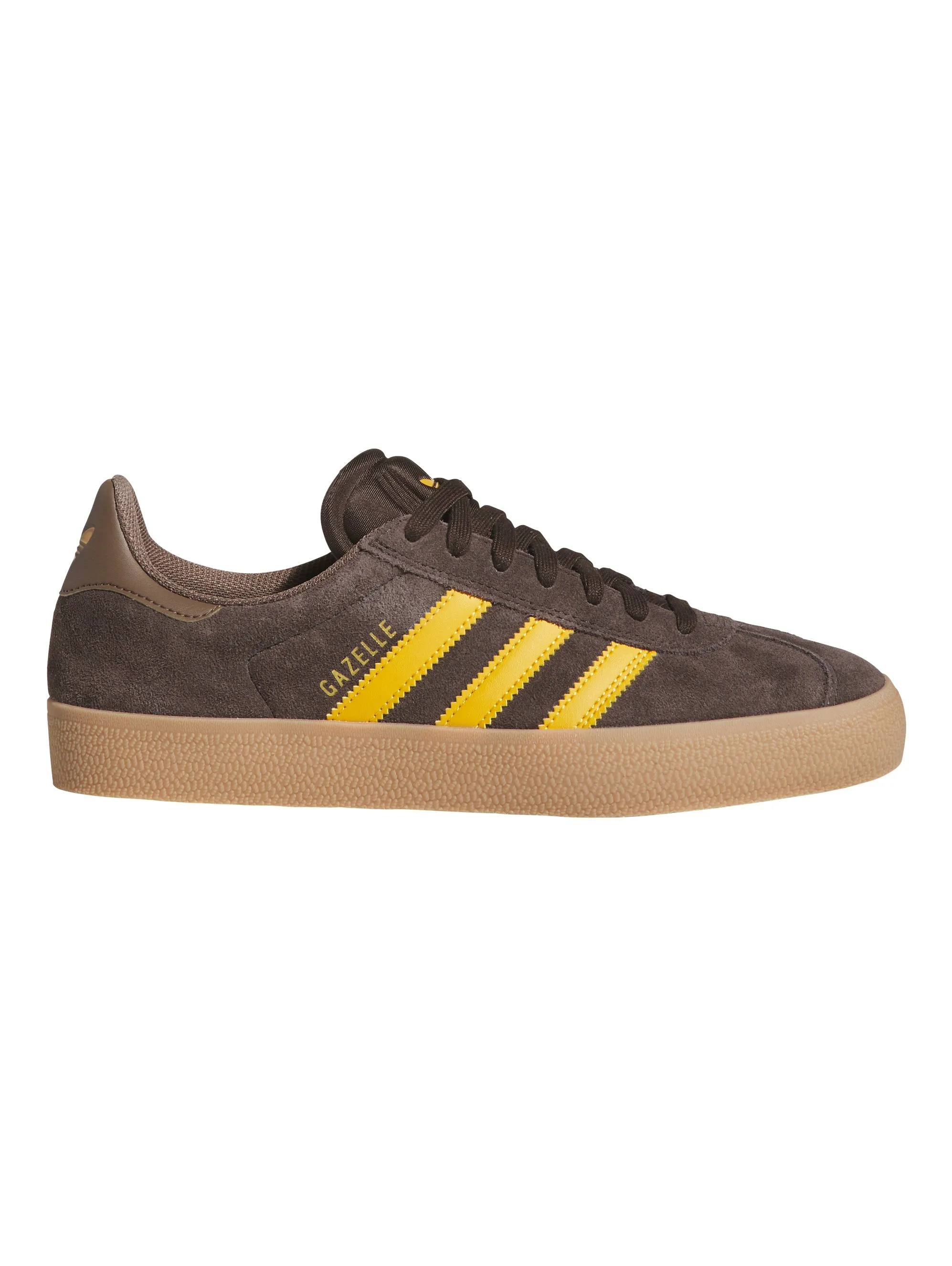 Adidas Lego Shoe Adidas Gazelle ADV - Dark Brown / Preloved Yellow