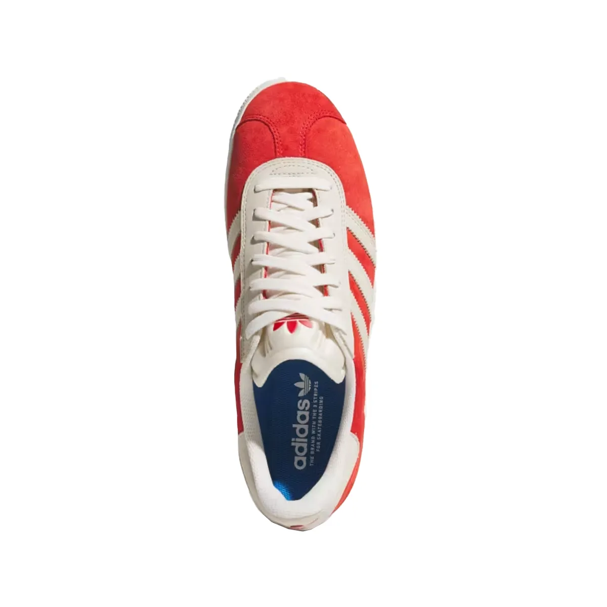 Adidas Shoe Insoles Adidas Gazelle ADV Shoes - Better Scarlet / Chalk White / Gold Metallic