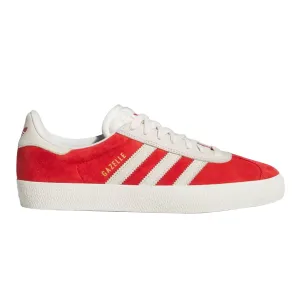 Adidas Gazelle ADV Shoes - Better Scarlet / Chalk White / Gold Metallic Fortnite X Adidas Shoes