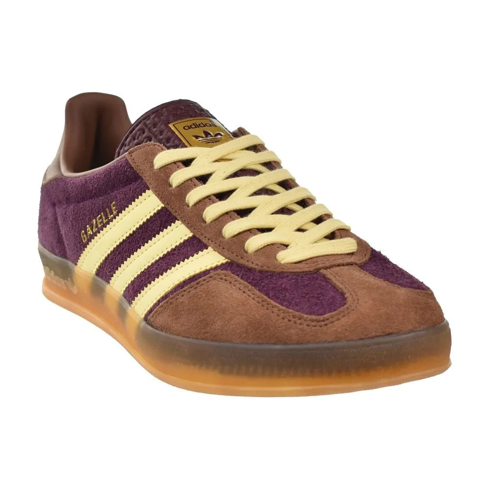 Adidas Indoor Cycling Shoes Adidas Gazelle Indoor Men's Shoes Maroon/Almost Yellow ji0324
