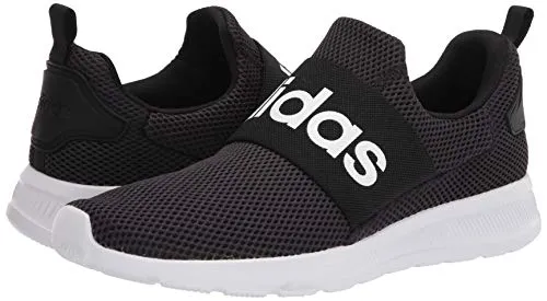 adidas Men's Lite Racer Adapt 4.0 Running Shoes, Black/White/Black, 10 Deadpool Shoes Adidas