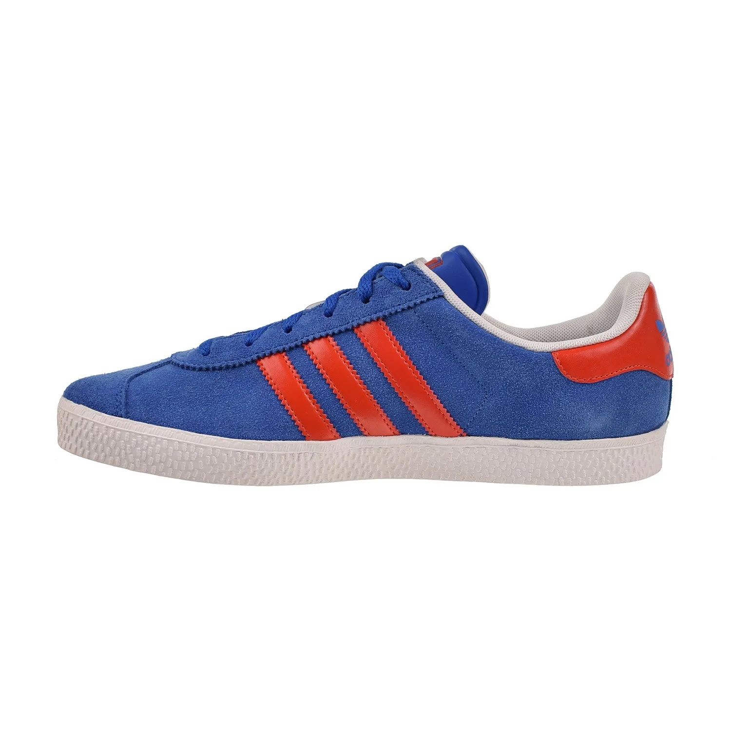 Adidas Original Gazelle 2 J Suede Big Kids' Shoes Blue-Red Adidas 3 Shoes