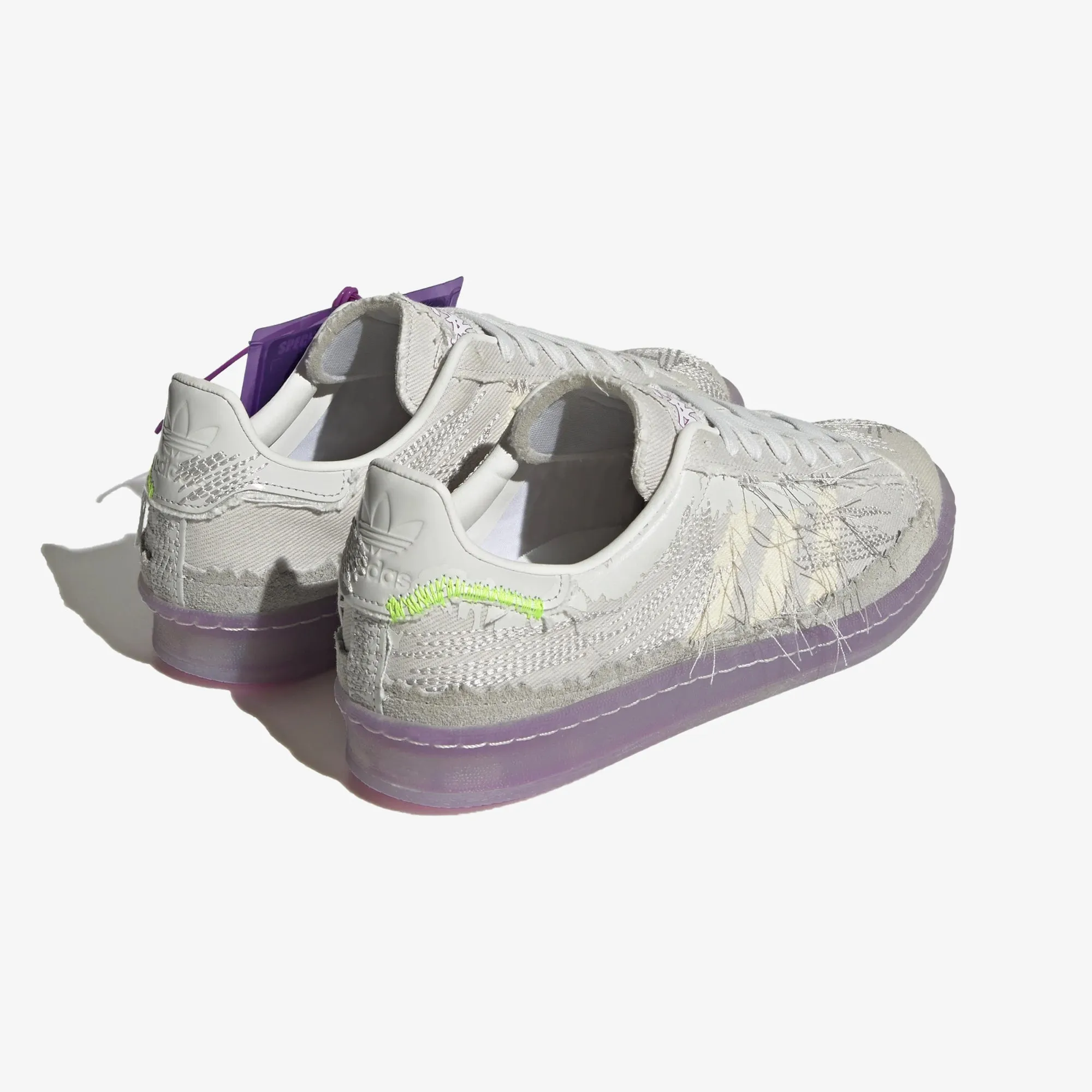 Adidas Originals | CAMPUS YOUTH OF PARIS  { WHITE/GREY/GREEN Adidas Zx Flux Running Shoes