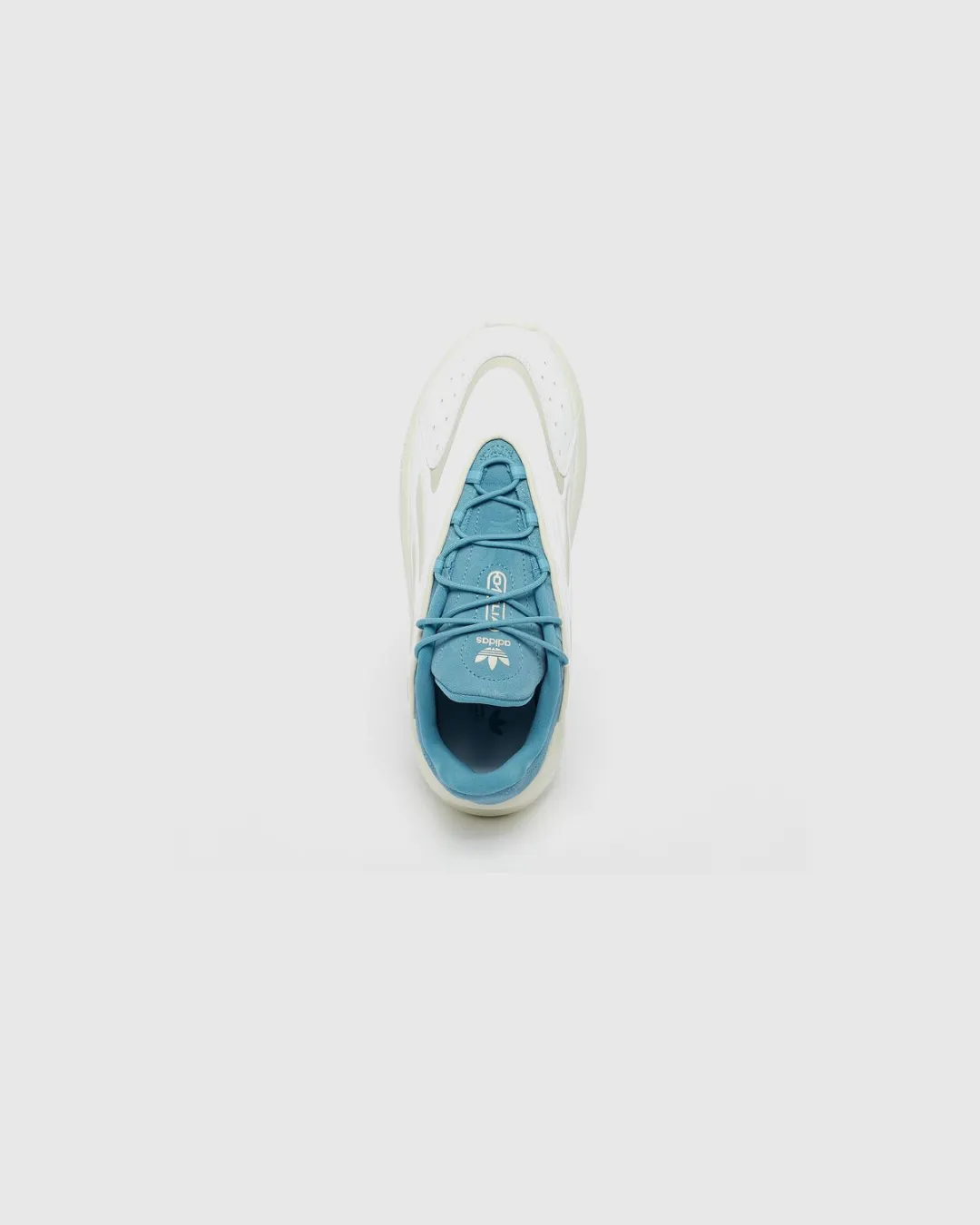 Adidas Originals Ozelia 'White/Alumina/hazy Blue' Sneakers Adidas Waterproof Golf Shoes