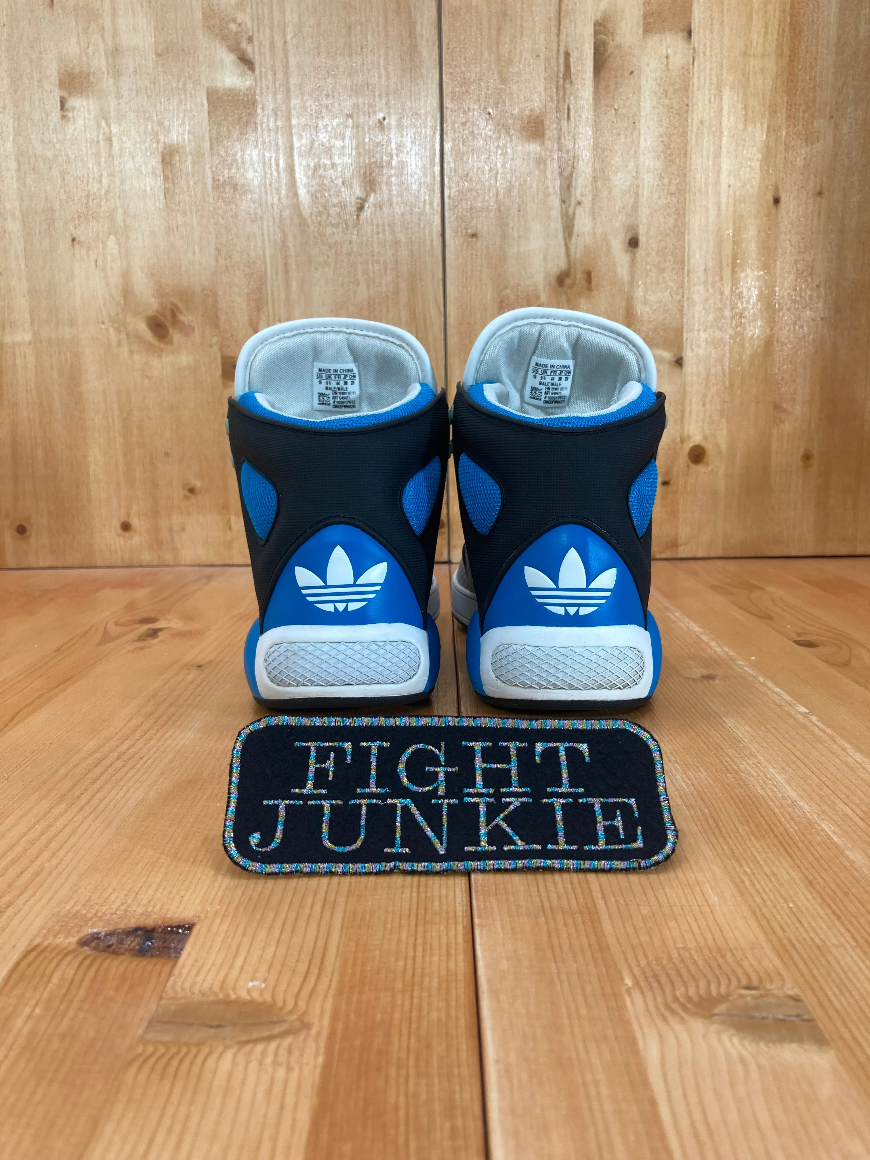 Adidas Superstar Shoes ADIDAS ORIGINALS ROUNDHOUSE Retro Style HTF Black & Turquoise Colorway Men Size 10 Shoes Sneakers G49471