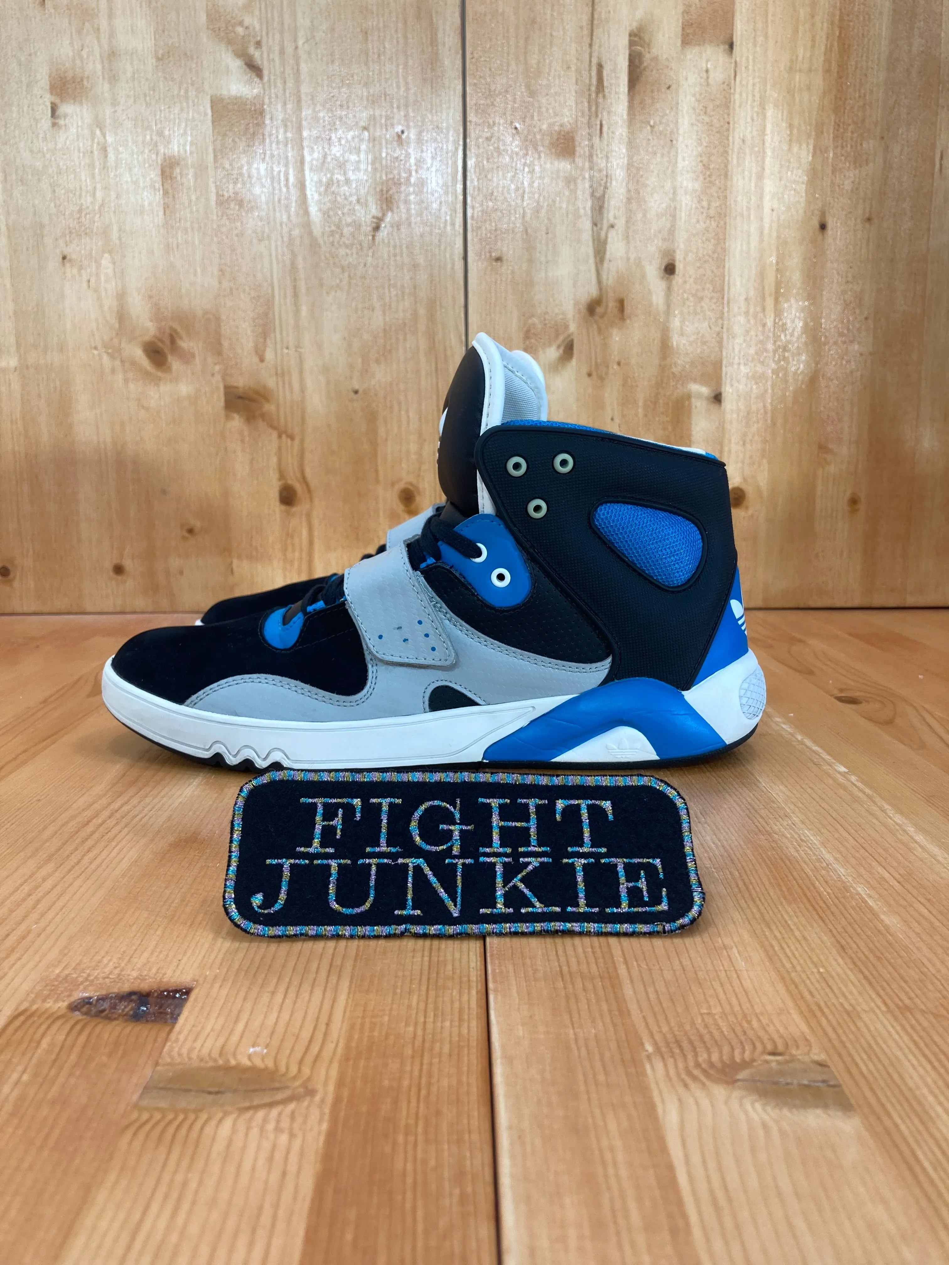 Adidas Waterproof Running Shoes ADIDAS ORIGINALS ROUNDHOUSE Retro Style HTF Black & Turquoise Colorway Men Size 10 Shoes Sneakers G49471