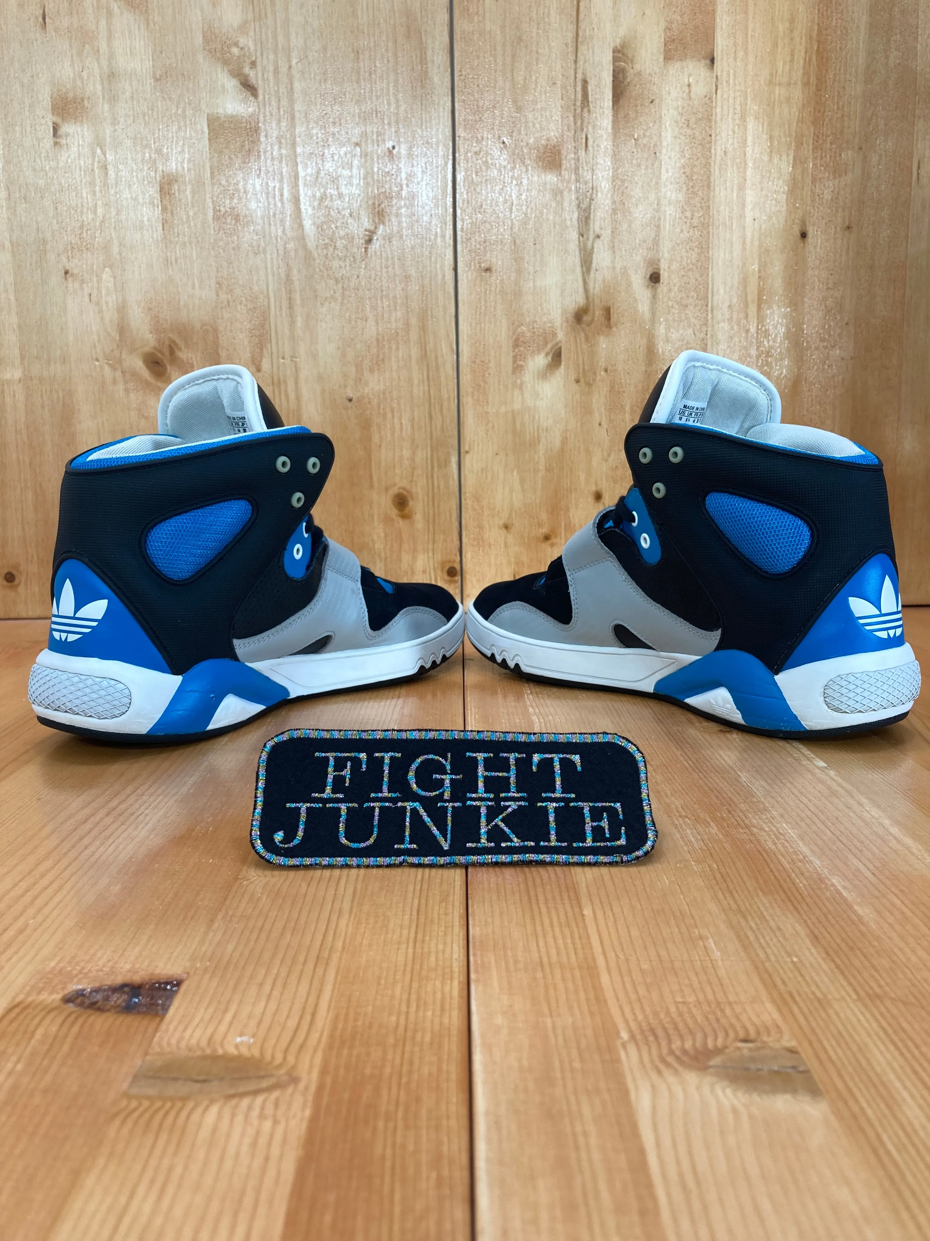 Adidas Vulcano Shoes ADIDAS ORIGINALS ROUNDHOUSE Retro Style HTF Black & Turquoise Colorway Men Size 10 Shoes Sneakers G49471