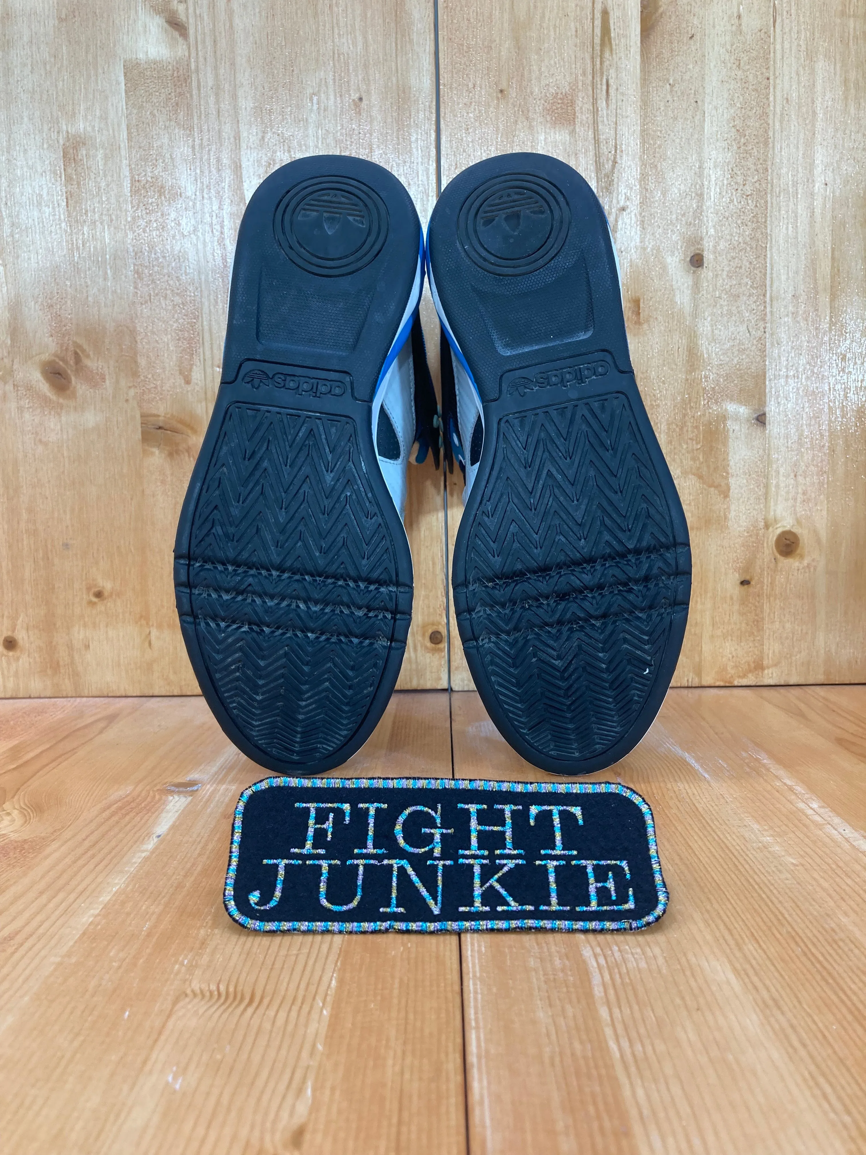 ADIDAS ORIGINALS ROUNDHOUSE Retro Style HTF Black & Turquoise Colorway Men Size 10 Shoes Sneakers G49471 Adidas Messi Football Shoes