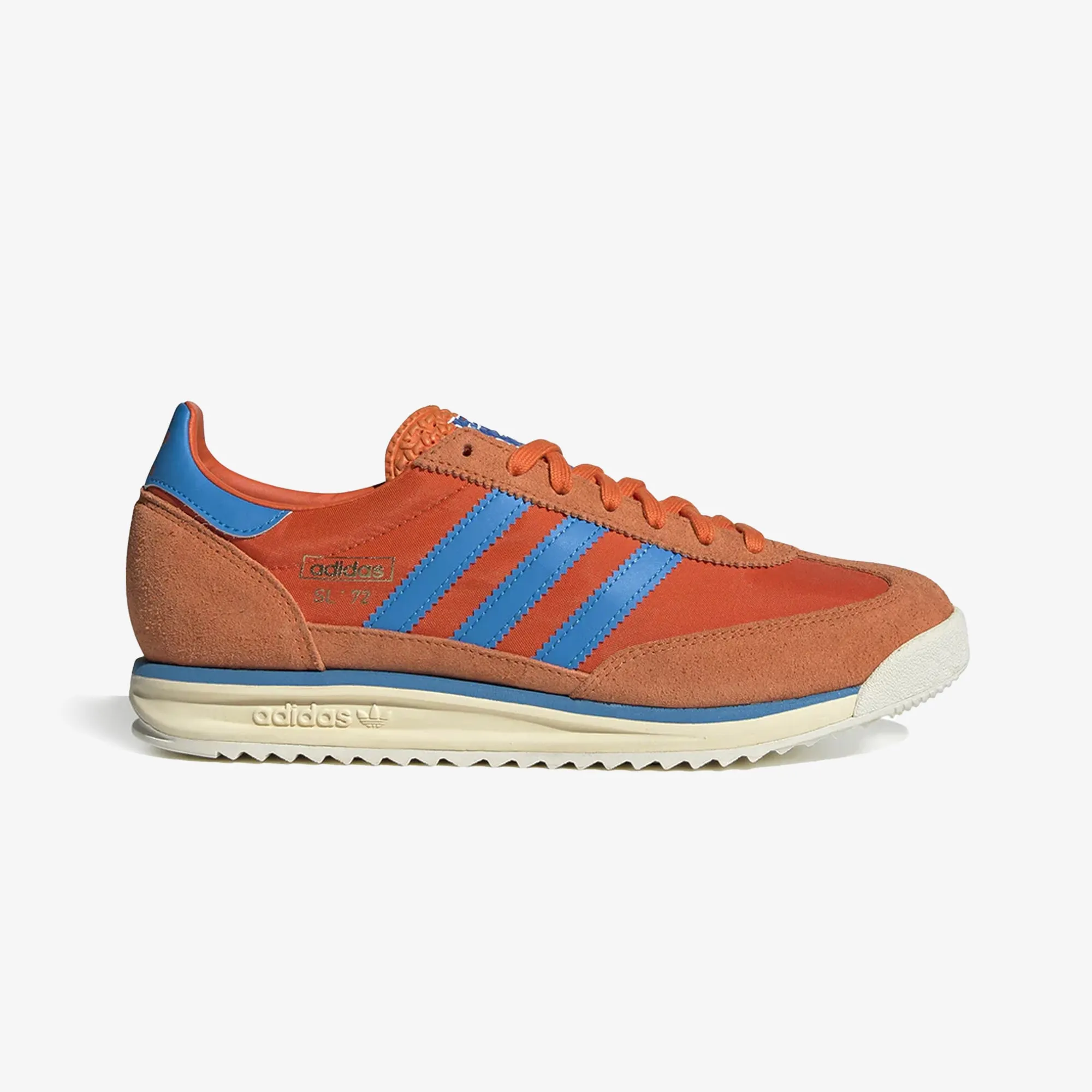 ADIDAS ORIGINALS | SL 72 RS { ORANGE/BLUE Adidas Boston Running Shoes