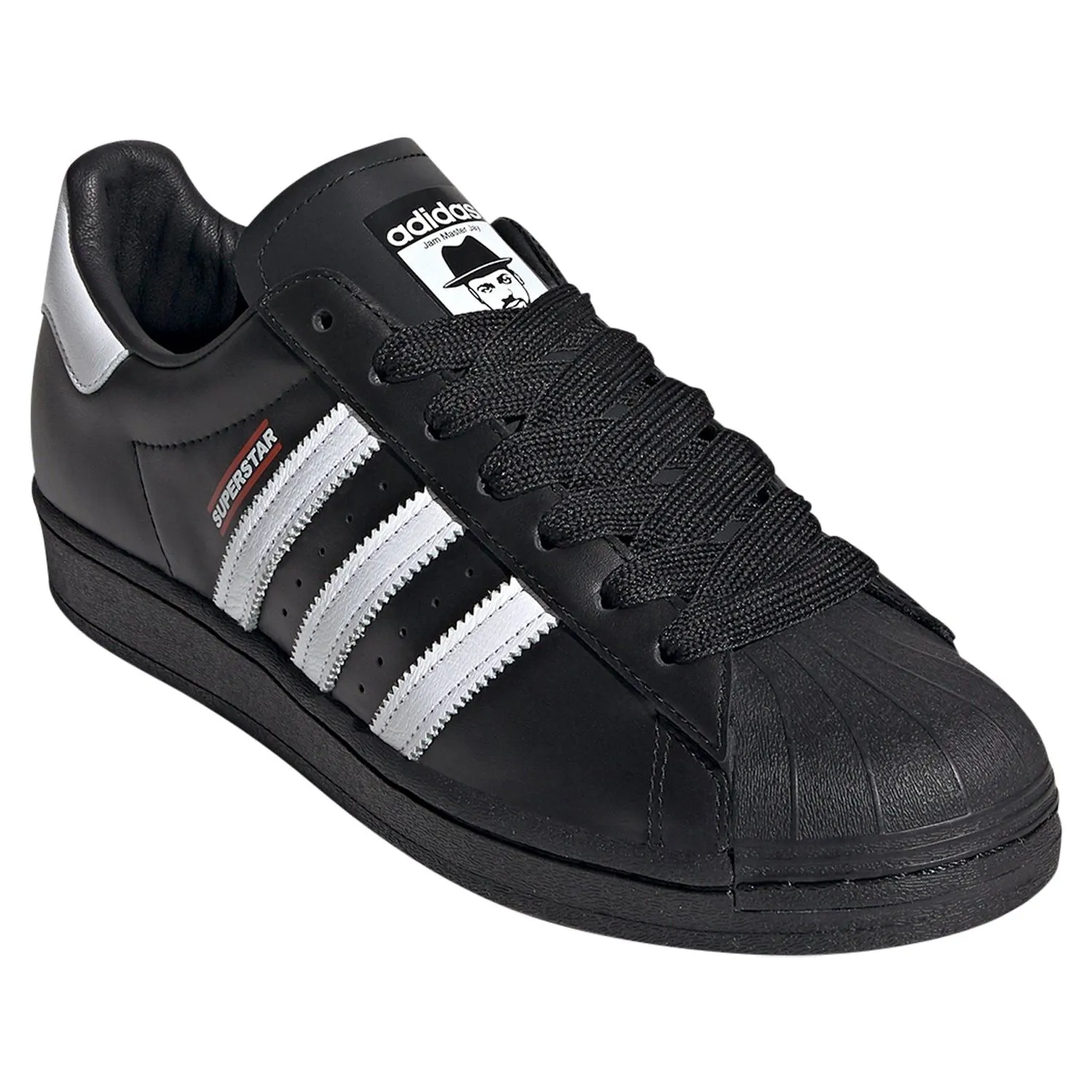 adidas Originals Superstar Jam Master Jay Run-DMC Shoes - Black Adidas.running Shoes