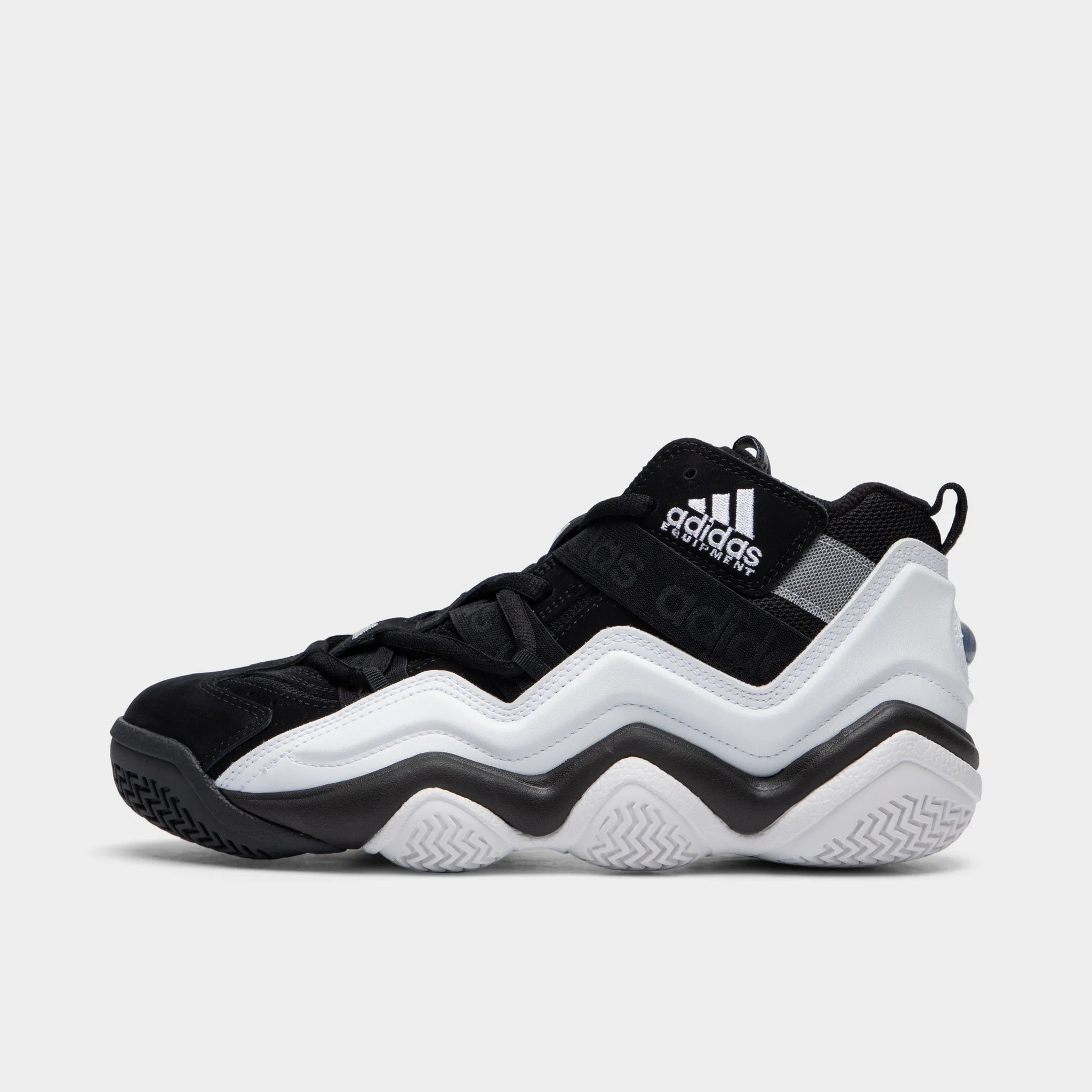 Adidas Kaptir 3.0 Shoe adidas Originals Top Ten 2000 Core Black / Cloud White - Silver Metallic