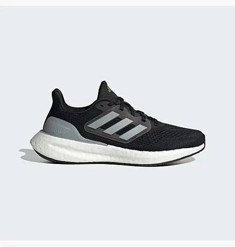 Adidas Pureboost 23 Black Silver Adidas Gym Shoes Sale