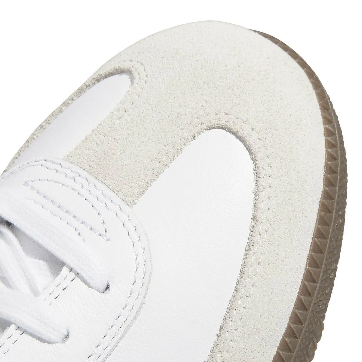 Diesel X Adidas Shoes Adidas - Samba Adv Shoes White/Purple/Gold