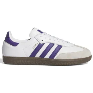 Adidas - Samba Adv Shoes White/Purple/Gold Adidas Lightstrike Pro Running Shoes